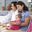 medical waiting room with patients